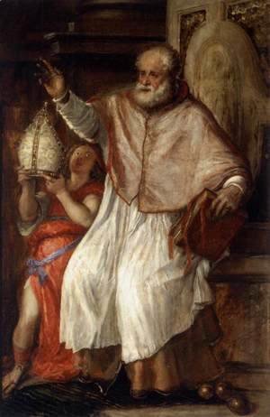 Tiziano Vecellio (Titian) - St Nicholas 1563