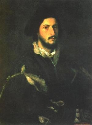 Tiziano Vecellio (Titian) - Portrait of Vincenzo Mosti