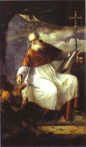 Tiziano Vecellio (Titian) - St. John the Alms-Giver