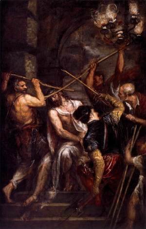 Tiziano Vecellio (Titian) - Crowning with Thorns