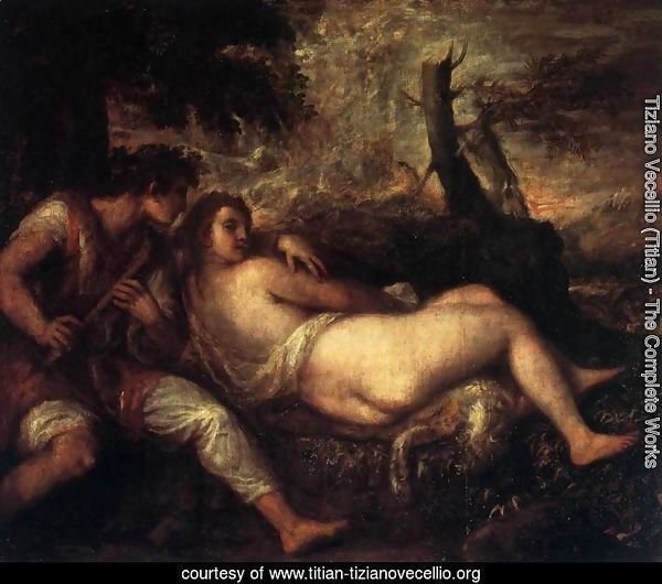 Shepherd and Nymph