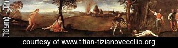 Tiziano Vecellio (Titian) - The Legend of Polydorus