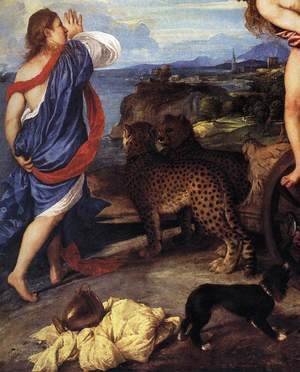 Tiziano Vecellio (Titian) - Bacchus and Ariadne (detail 1)