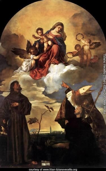 Madonna in Glory with the Christ Child and Sts Francis and Alvise with the Donor 2