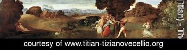 Tiziano Vecellio (Titian) - The Birth of Adonis 2