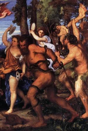 Tiziano Vecellio (Titian) - Bacchus and Ariadne (detail) 2