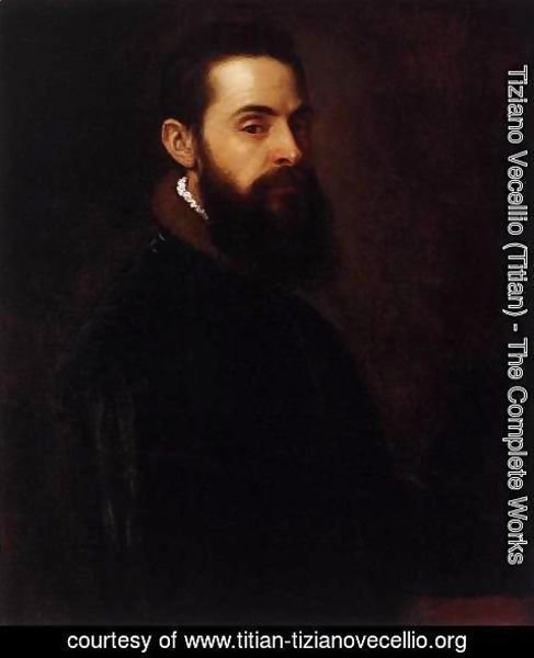 Tiziano Vecellio (Titian) - Portrait of Antonio Anselmi 2