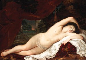 Tiziano Vecellio (Titian) - The sleeping Venus