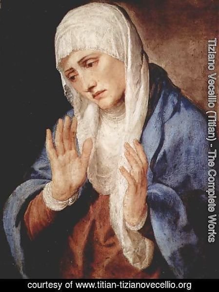 Tiziano Vecellio (Titian) - Our Lady of Sorrows