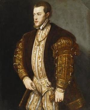 Tiziano Vecellio (Titian) - Philip II of Spain