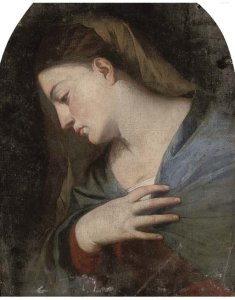 The Virgin Annunciate, a fragment