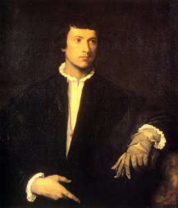 Man with Gloves