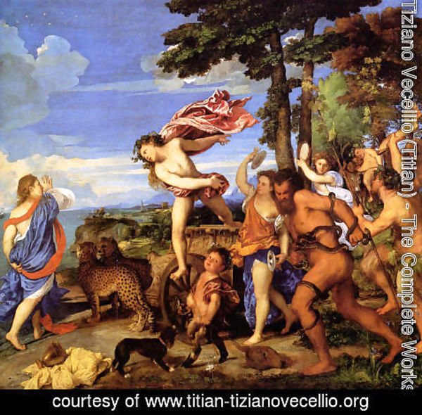 Tiziano Vecellio (Titian) - Assumption of the Virgin (detail-3) 1516-18