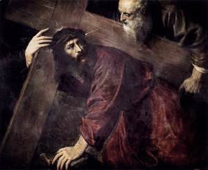 Tiziano Vecellio (Titian) - Christ Carrying the Cross c. 1565