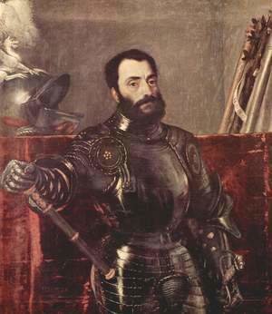Tiziano Vecellio (Titian) - Francesco Maria della Rovere, Duke of Urbino 1536-38