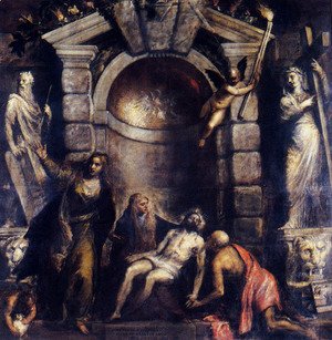 Tiziano Vecellio (Titian) - Pieta 1576