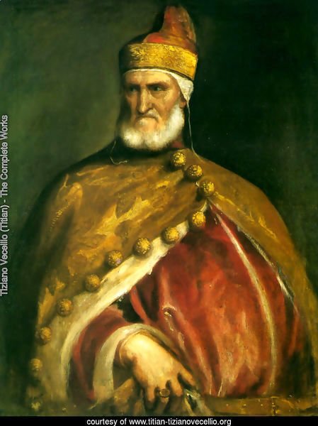 Portrait of Doge Andrea Gritti 1544-45