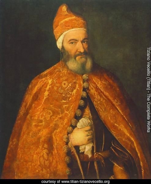 Portrait of Marcantonio Trevisani 1554
