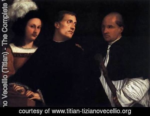 Tiziano Vecellio (Titian) - The Concert