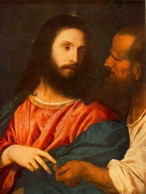 Tiziano Vecellio (Titian) - The Tribute Money 1516
