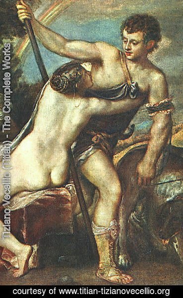 Venus and Adonis (detail)  1560