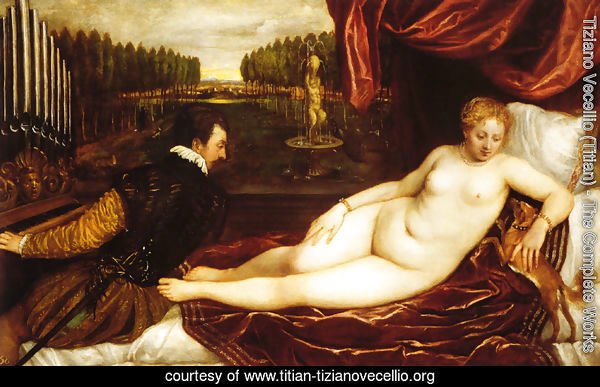 Venus with Organist and Cupid 1548
