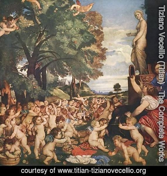 Tiziano Vecellio (Titian) - Worship of Venus 1519