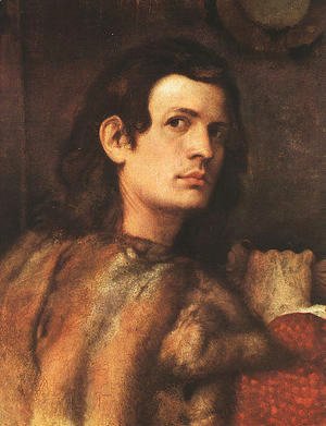 Tiziano Vecellio (Titian) - Portrait of a Man 1512-13