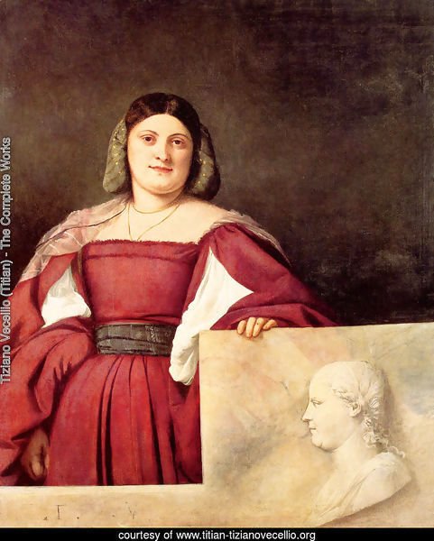 Portrait of a Woman called `La Schiavona`  1508-10