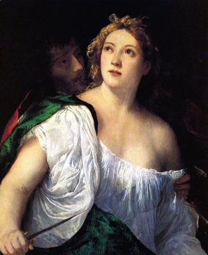 Tiziano Vecellio (Titian) - Suicide of Lucretia 1515