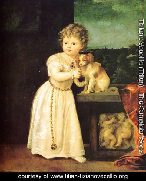 Tiziano Vecellio (Titian) - Clarice Strozzi
