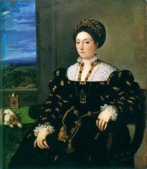 Tiziano Vecellio (Titian) - Portrait of Eleonora Gonzaga della Rovere