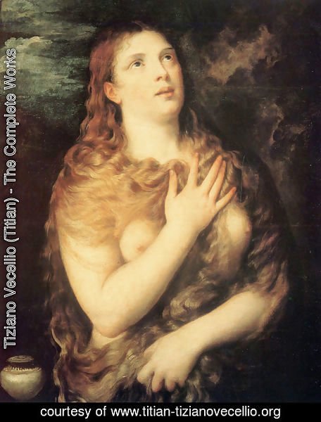Tiziano Vecellio (Titian) - Mary Magdalen Repentant