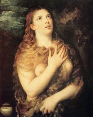 Tiziano Vecellio (Titian) - Mary Magdalen Repentant