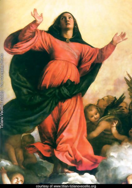 The Assumption of the Virgin [detail: 2]