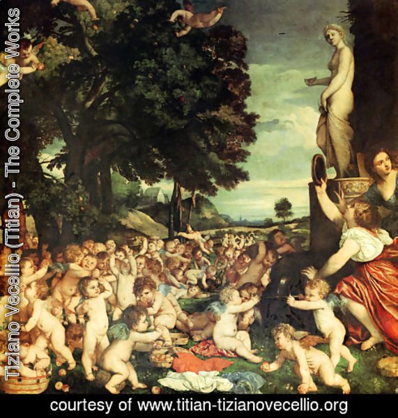 Tiziano Vecellio (Titian) - The Worship of Venus