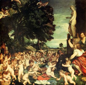 Tiziano Vecellio (Titian) - The Worship of Venus