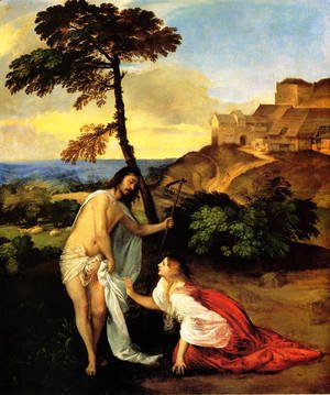 Tiziano Vecellio (Titian) - Noli me Tangere (Do Not Touch Me)