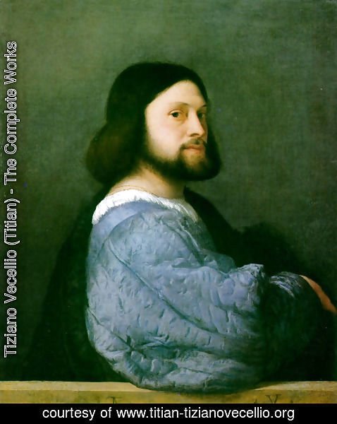 Tiziano Vecellio (Titian) - Portrait of Ariosto