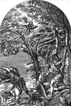 Tiziano Vecellio (Titian) - The Martyrdom of Saint Peter