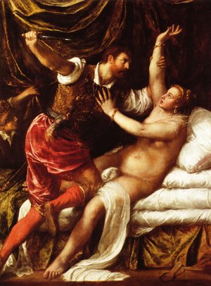 Tiziano Vecellio (Titian) - Tarquin and Lucretia 2