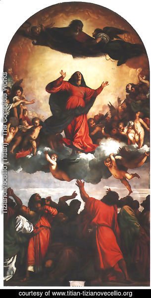 Tiziano Vecellio (Titian) - Assumption (Assunta)