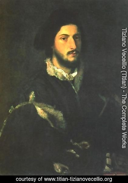 Tiziano Vecellio (Titian) - Portrait of Vincenzo Mosti