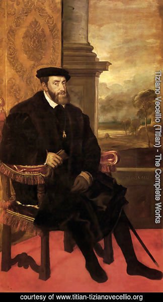 Tiziano Vecellio (Titian) - Emperor Charles