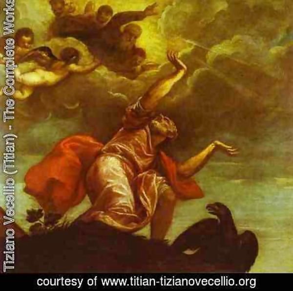 Tiziano Vecellio (Titian) - St. John the Evangelist on Patmos