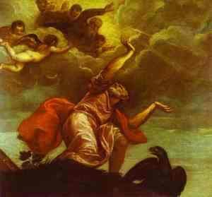 Tiziano Vecellio (Titian) - St. John the Evangelist on Patmos