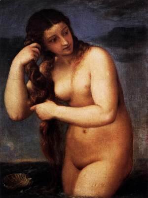 Tiziano Vecellio (Titian) - Venus Anadyomene