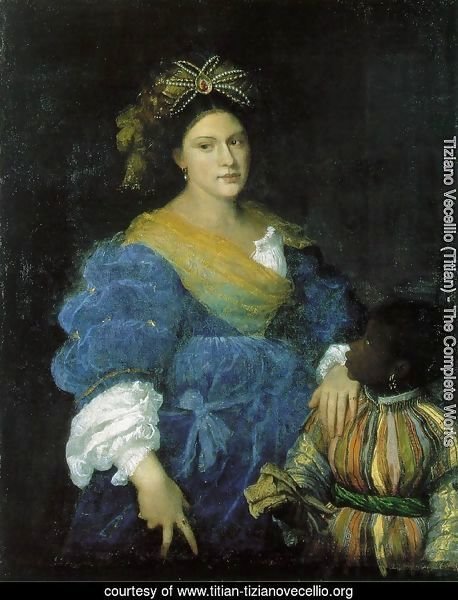 Portrait of Laura de Dianti