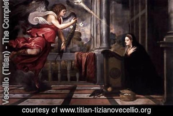 Tiziano Vecellio (Titian) - Annunciation 2