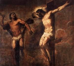 Tiziano Vecellio (Titian) - Christ and the Good Thief